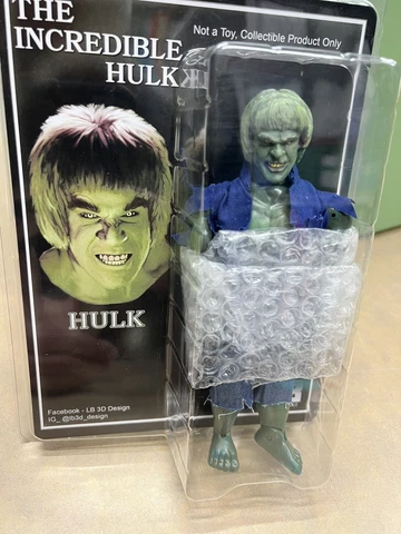 The Incredible Hulk LB 3D Evil Entities Custom Action Figure Only 15 Made Cover