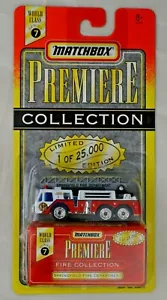 Matchbox Premiere 43302-34310 "Springfield FD" Ladder Fire Truck Mint Unopened - Picture 1 of 12
