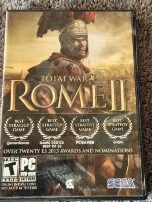 Total War: Rome II PC DVD-ROM (2013) 3 Discs - Image 1 of 3