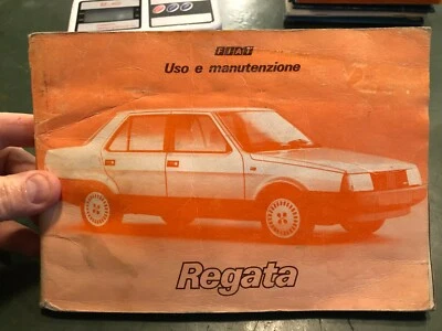 Libretto uso e manutenzione Fiat Regata 2ªed. I/1984 auto epoca vintage - Immagine 1 di 4