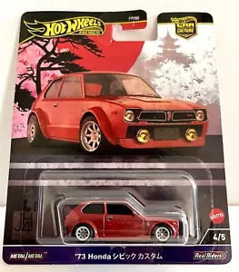 2024 Hot Wheels Japan Historics 4 '73 Honda Civic Custom 4/5 - Picture 1 of 10