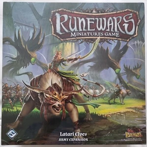 RUNEWARS Juego Miniaturas Elfos Latari Ejército Expansión (Elfos de Madera) Precintado - Imagen 1 de 2