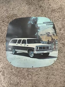 1973 Chevrolet GMC Suburban Plastic Light Box Dealer Display Sign Original - Picture 1 of 6
