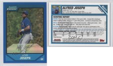2007 Bowman Chrome Prospects Blue Refractor /150 Alfred Joseph #BC211