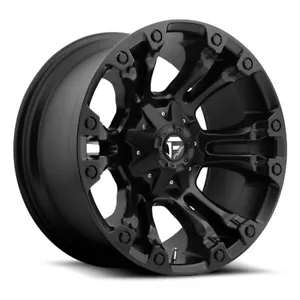 20 Inch Black Wheels Rims Chevy Silverado 2500 3500 Dodge RAM Truck 20x9 8 Lug - Picture 1 of 4