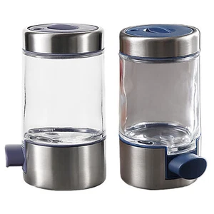 Stainless Steel Salt Shaker Pepper Shaker Bottle Seasoning Dispenser - Picture 1 of 14