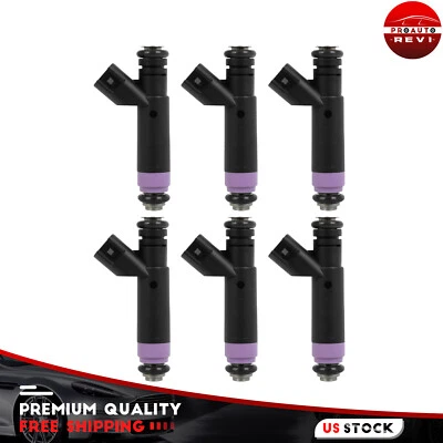 马自达 Tribute 2005 2006 年 2008 V6 3.0L 气体 6 件燃油喷射器 — 第 1/4 张图片