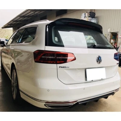 284F Rear Duckbill Trunk Spoiler Wing Fits 2015~2019 Volkswagen Passat MK8 Wagon - Image 1 of 4