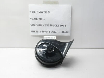 BMW 525i 2004-2010 alarma de advertencia de señal de bocina de tono bajo E20092018 OEM Foto 1 de 4