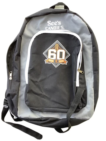 San Francisco SF Giants Backpack  See's Candies  Stadium Giveaway 2018 Cover