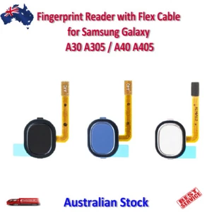 Fingerprint Reader with Flex Cable for Samsung Galaxy A30 A305 / A40 A405 - Picture 1 of 7
