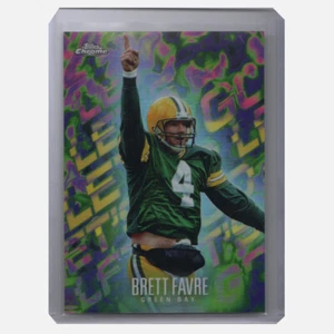 2024 Topps Chrome Brett Favre Let's Go Case Hit SSP #LG-2 - Picture 1 of 2