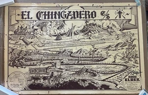 Rick Griffin SIGNIERT El Chingadero Poster The Eagles 1. Aufführung 1973 RAR - Bild 1 von 21