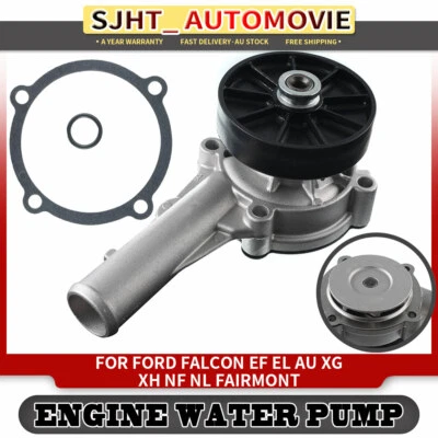 Water Pump for Ford Falcon Fairlane Fairmont AU NF NL BA EF EL XG XH 1994-2003 - image 1 of 4