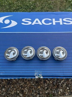 VAUXHALL ALLOY WHEEL CENTRE CAPS X4 13276165 Genuine GM - Image 1 of 4