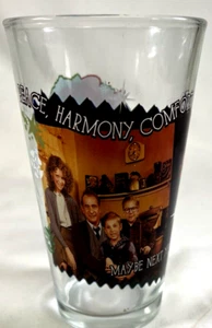 VTG Glass Highball A Christmas Story "Peace, Harmony, Comfort & Joy..." 6" 8 FO - Picture 1 of 6