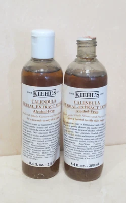 2 KIEHL'S CALENDULA HERBAL-EXTRACT TONER ALCOHOL-FREE 8.4 OZ *READ* - Image 1 of 2