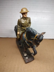 Lineol U.S. Officer On Horseback as-is - Picture 1 of 4
