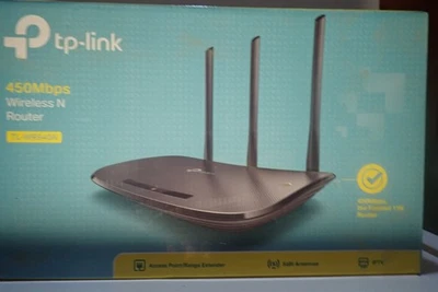 TP-Link 450 MBPS TL-WR940N 3 Antenna The Fastest Router - Image 1 of 4