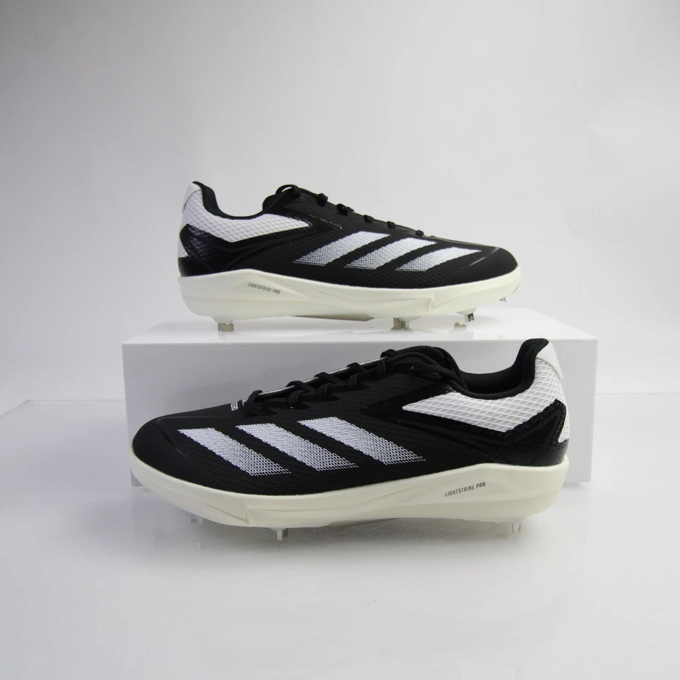 adidas adizero Baseball Cleat Men's Black/White New without Box - Image 1 of 1
