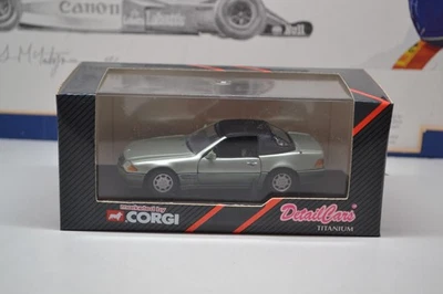 DETALLE COCHES - MERCEDES-BENZ 320SL CABRIOLET VERDE - MODELO ESCALA 1/43 - ART.232 Foto 1 de 4