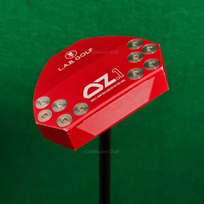 LAB Golf 2025 OZ.1 Custom Red 33" Putter LAB Matte Black Premium w/ HC - Image 1 of 4