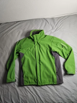 Chaqueta softshell Salomon Clima Pro para hombre talla XL verde gris forrada de peso pesado usada en excelente estado Foto 1 de 4