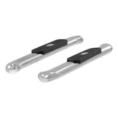 Aries 4in Stainless Oval Nerf Bars Steps for 07-18 Silverado/Sierra Regular Cab Foto 1 de 4
