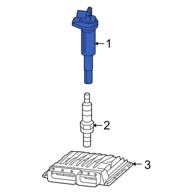 For BMW Z4 2006 BMW 12137594936 Direct Ignition Coil Foto 1 de 2