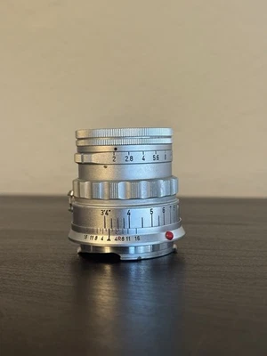 Lente rígida Leica 50mm F2 Summicron V2 para cámaras Leica M CLA 2021. Foto 1 de 4