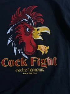 Electro-Harmonix T-shirt Cock Fight Size Large NWOT - Picture 1 of 6