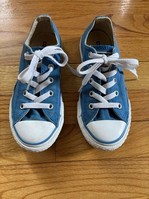 Zapatillas bajas Converse All Star azules juveniles talla 13 lona Foto 1 de 4