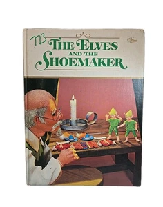 1971 The Elves And The Shoemaker Puppet Storybook by Izawa & Hijikata Vintage  - Imagen 1 de 12