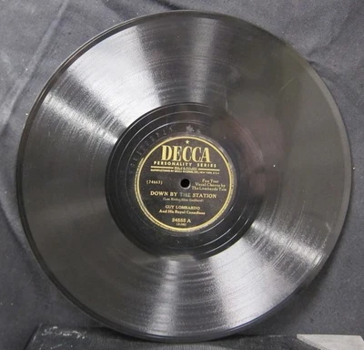 Guy Lombardo - Sweet Georgia Brown/Down by the Station - Decca 78 RPM  1949 - Image 1 of 4