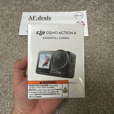 DJI Osmo Action 4 Waterproof 4k Standard Edition Combo Action Camera - New - Image 1 of 4