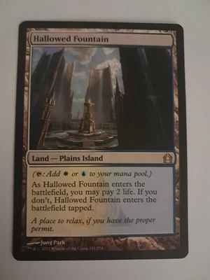 Hallowed Fountain LP Magic the Gathering Return to Ravnica MTG - Image 1 of 4