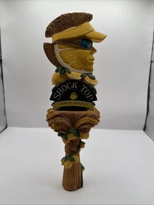 Shock Top Beer Tap Handle Lemon Shandy 12” - Image 1 of 4