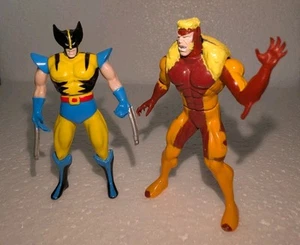 Wolverine Vs Sabretooth, X-Men Steel Mutants. ToyBiz 1994 - Picture 1 of 11