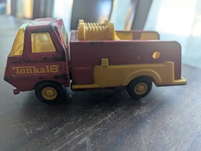 Vintage Tonka Fire Truck Tonka 18 Missing Ladder Incomplete #55250 - Image 1 of 4