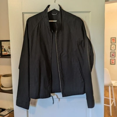 Chaqueta Harrington Todd Snyder X Champion Negra Ligera Algodón Mediana Foto 1 de 4