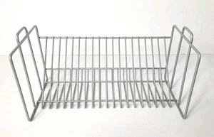 20 CD Storage Stand Holder Compact Stylish Industrial Stackable, Metal Construct - Picture 1 of 19