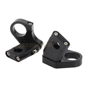 Soporte de horquilla de triple abrazadera de árbol superior para motocicleta manillar elevadores horquilla de 41 mm - Imagen 1 de 5