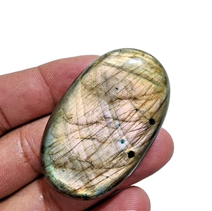 165 Ct Fantastic Labradorite Cabochon Gemstone Oval Shape For Jewelry For Making - Picture 1 of 9