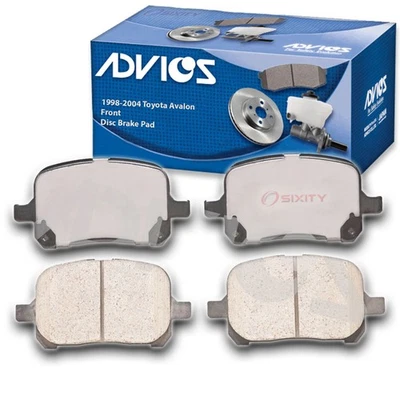 Juego de pastillas de freno de disco delanteras ADVICS para Toyota Avalon 1998-2004 - neumático de freno ck Foto 1 de 4