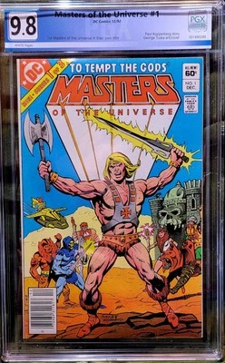 1982 Masters Of The Universe #1 9.8 NEWSSTAND VARIANT 1st Series DC White Pages! - Image 1 of 2