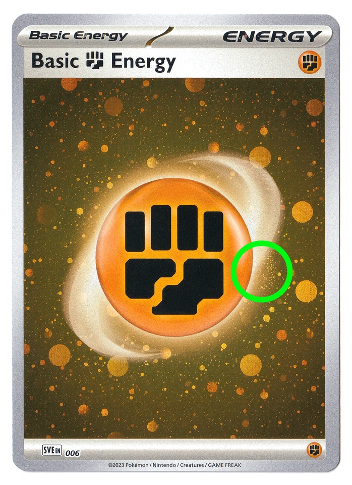 HD COSMOS HOLO 🌀 SWIRL Basic Fighting Energy 006 - Pokemon 151 (B) - Image 1 of 3