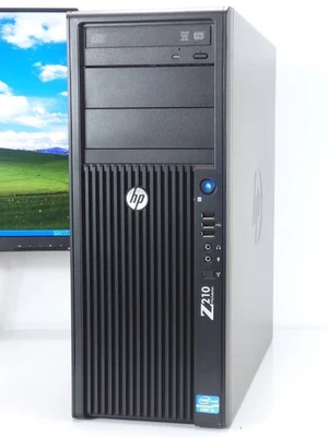 HP Z210 PC Windows XP Gamer Workstation Computer i3 3.30 GHz HD 250GB 4GB DVD-RW - Bild 1 von 4