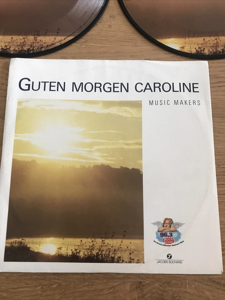 Music Makers Guten Morgen Caroline PICTURE DISC Vinyl Single 7inch NEARMINT 1987 - Bild 1 von 4