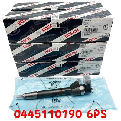 New 6PCS Bosch Fuel Injector For Mercedes Benz Sprinter Dodge 0445110189 US - Изображение 1 из 4
