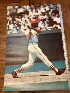 Vintage Lou Brock st. Louis Cardinals Poster 1974 MLB Baseball 10N4 - Picture 1 of 8